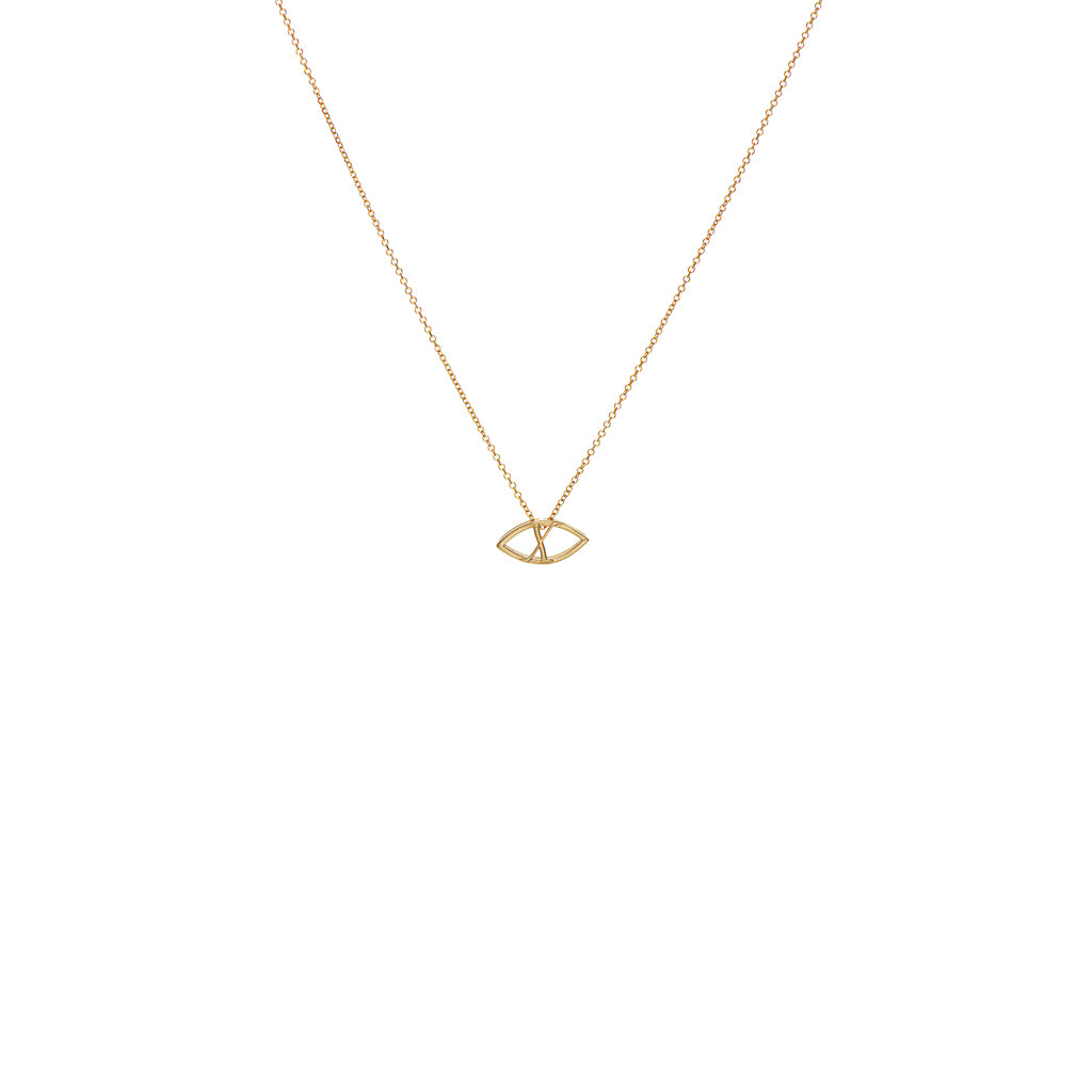 Initial Χ Necklace