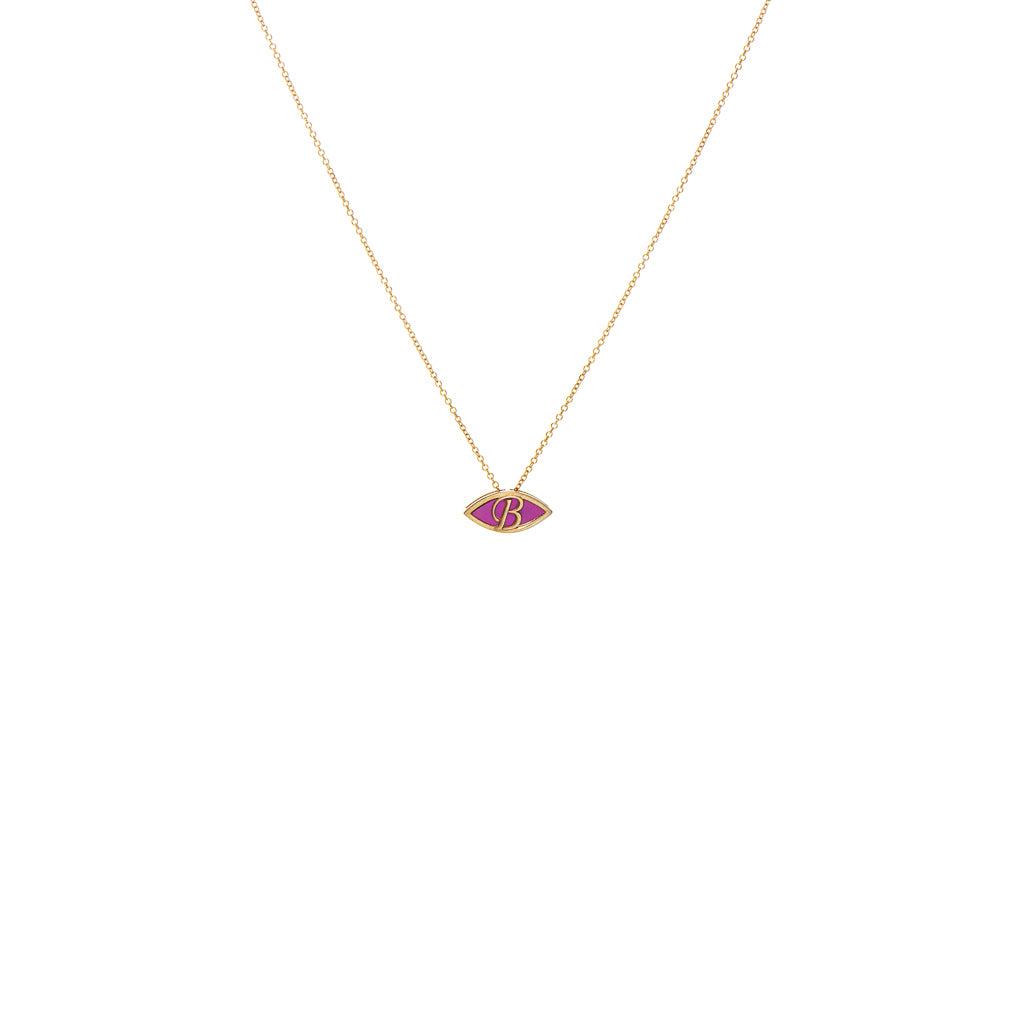 Initial Β Necklace